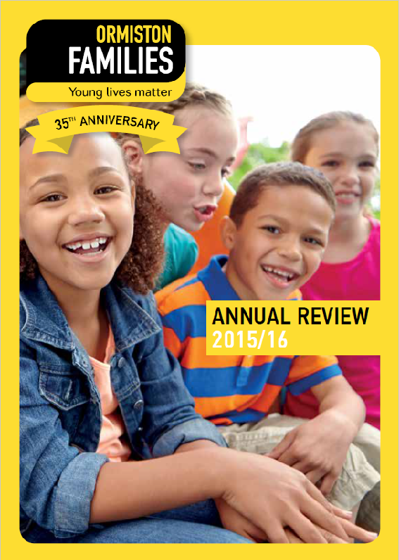Ormiston Families Annual Review 2015-16